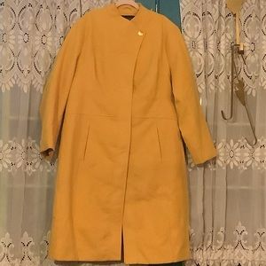 26 4X Ashley Stewart ASYMMETRIC Trench LONG COAT